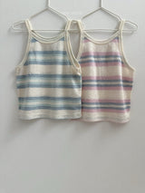 ［minirobe］Judy stripe camisole