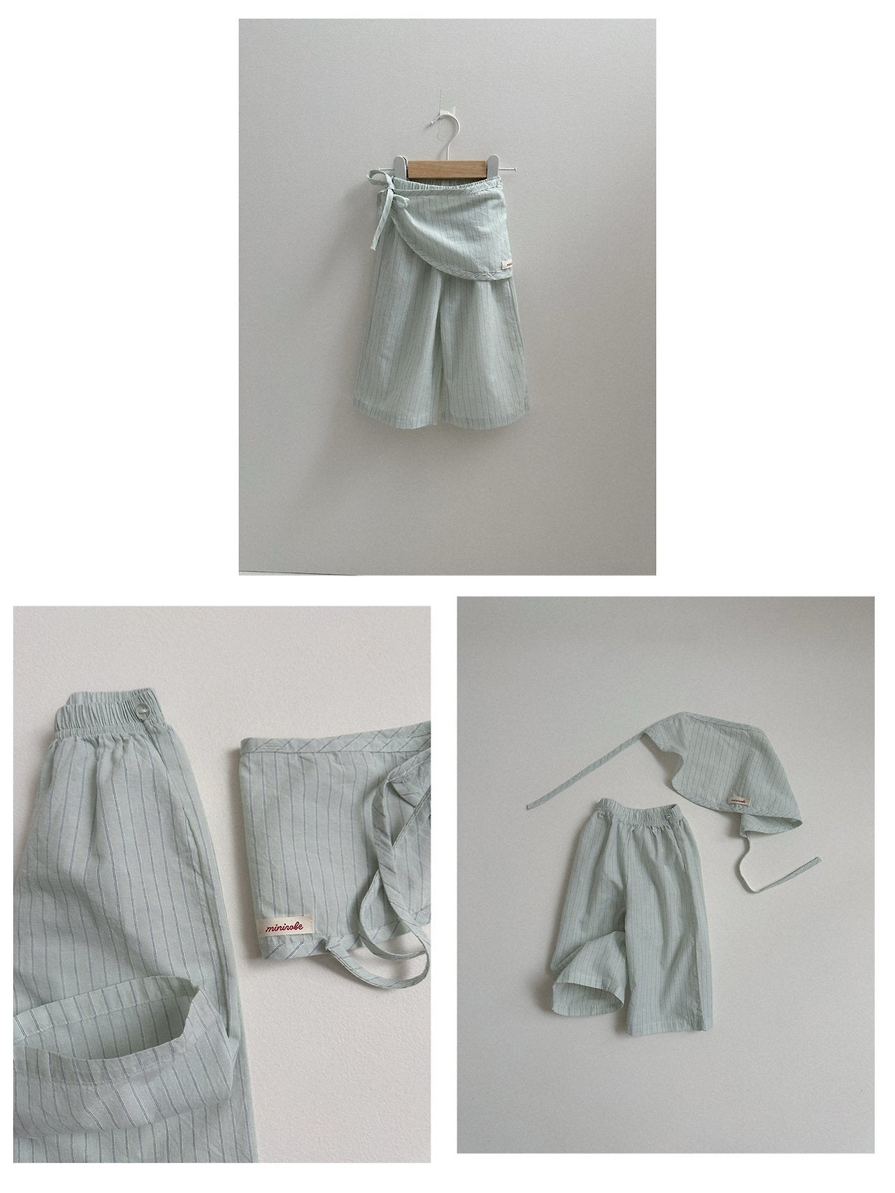 ［minirobe］Scarf pants