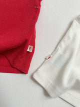 ［minirobe］Snap button sleeveless tee