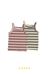 ［lenua］Pio stripe camisole