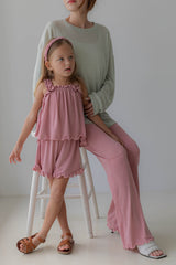 ［lenua］Sun loose tee (mom)