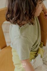 ［mome］Soft Ribbed Tee