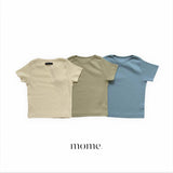 ［mome］Soft Ribbed Tee