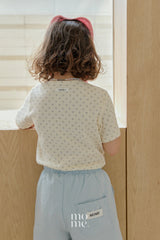 ［mome］Tulip Ribbed Tee