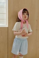 ［mome］Tulip Ribbed Tee