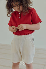 ［mome］Knit Waffle Pants
