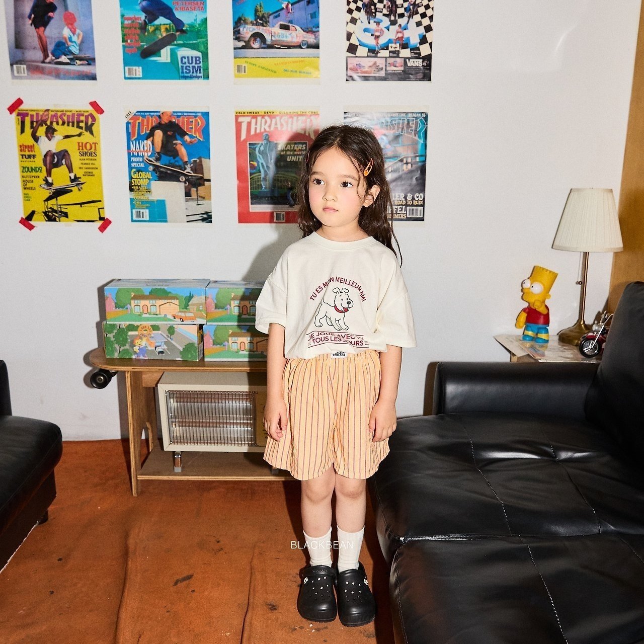 ［BLACK BEAN］Cozy short pants (kids)