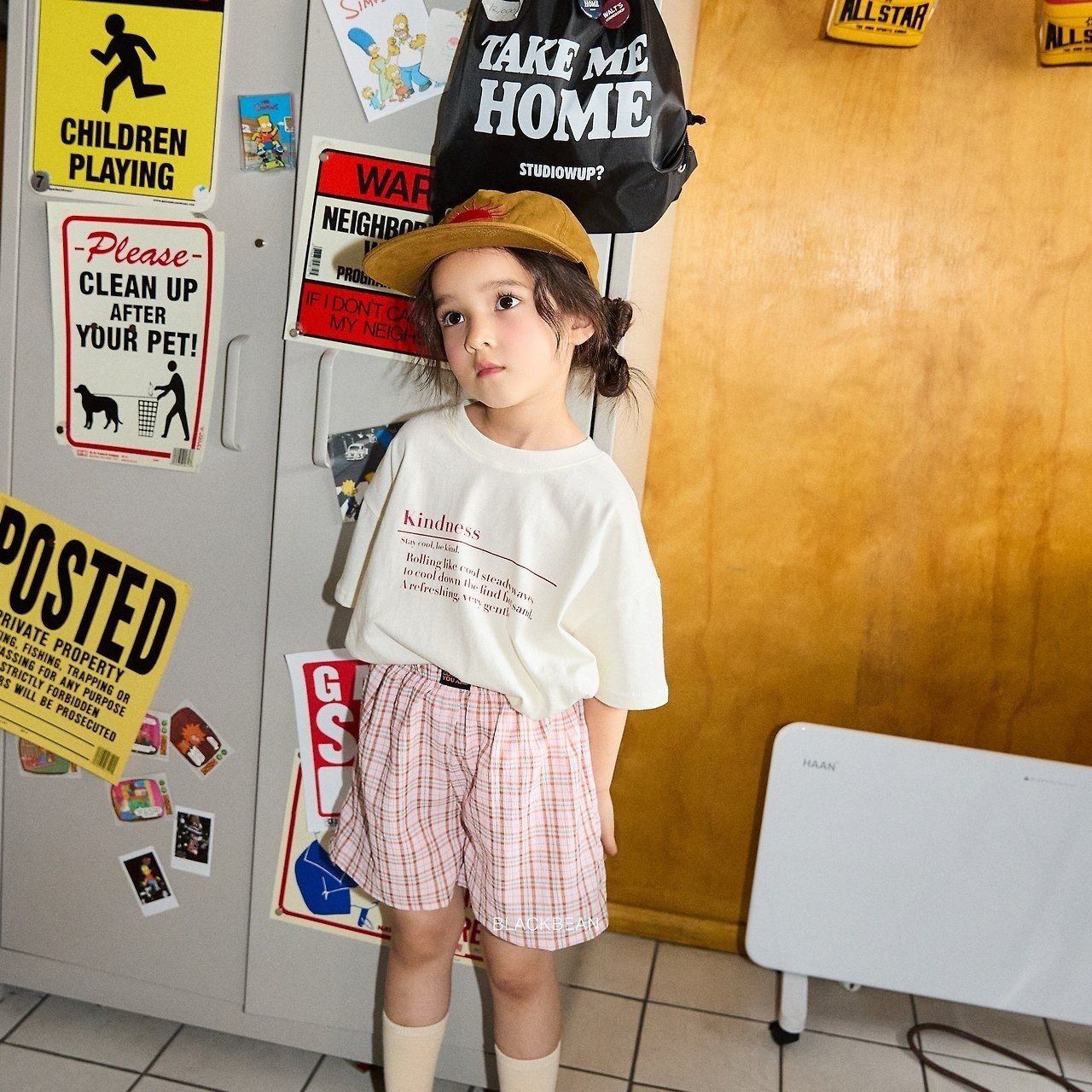 ［BLACK BEAN］Cozy short pants (kids)