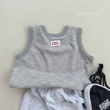 ［BLACK BEAN］Bonbon stripe tank (baby)
