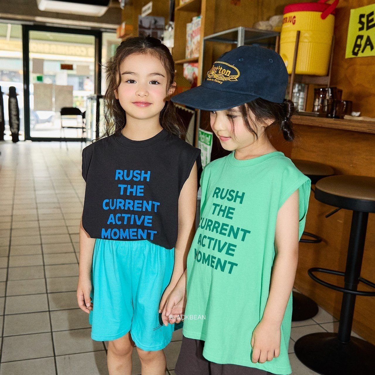 ［BLACK BEAN］Rush sleeveless tops (kids)