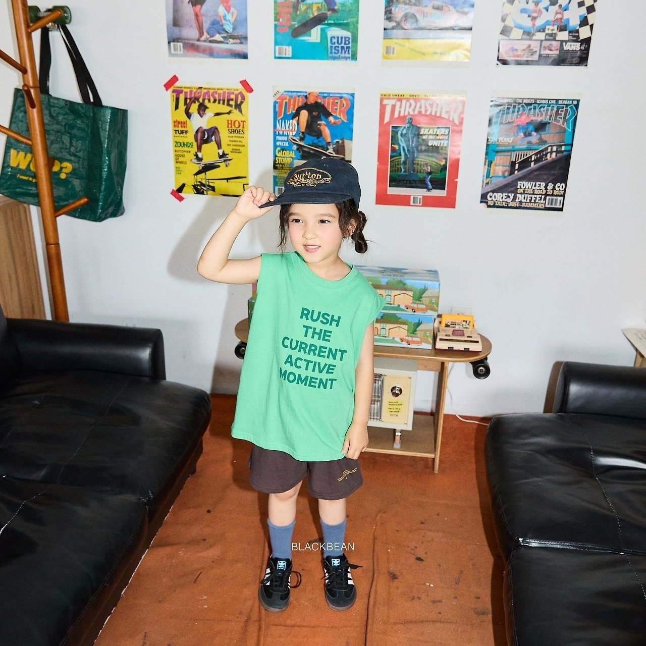 ［BLACK BEAN］Rush sleeveless tops (kids)