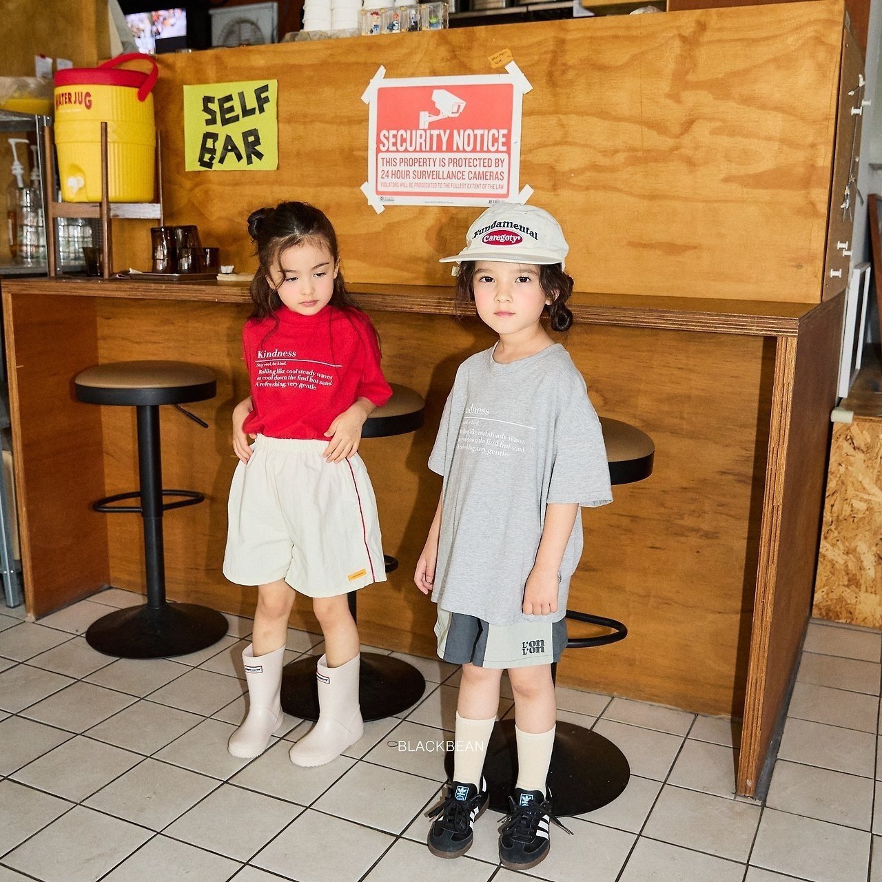 ［BLACK BEAN］Normal tee (kids)