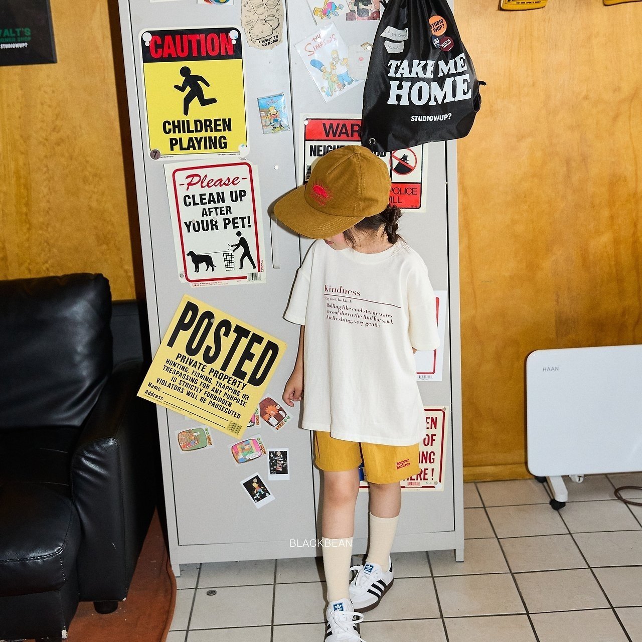 ［BLACK BEAN］Normal tee (kids)