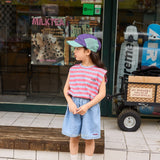 ［BLACK BEAN］Sunday stripe sleveeless tops (kids)