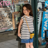 ［BLACK BEAN］Sunday stripe sleveeless tops (kids)