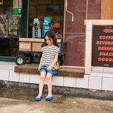 ［BLACK BEAN］Sunday stripe sleveeless tops (kids)
