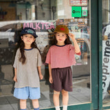 ［BLACK BEAN］Peanut stripe tee (kids)