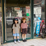 ［BLACK BEAN］Peanut stripe tee (kids)