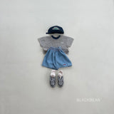 ［BLACK BEAN］Peanut stripe tee (kids)