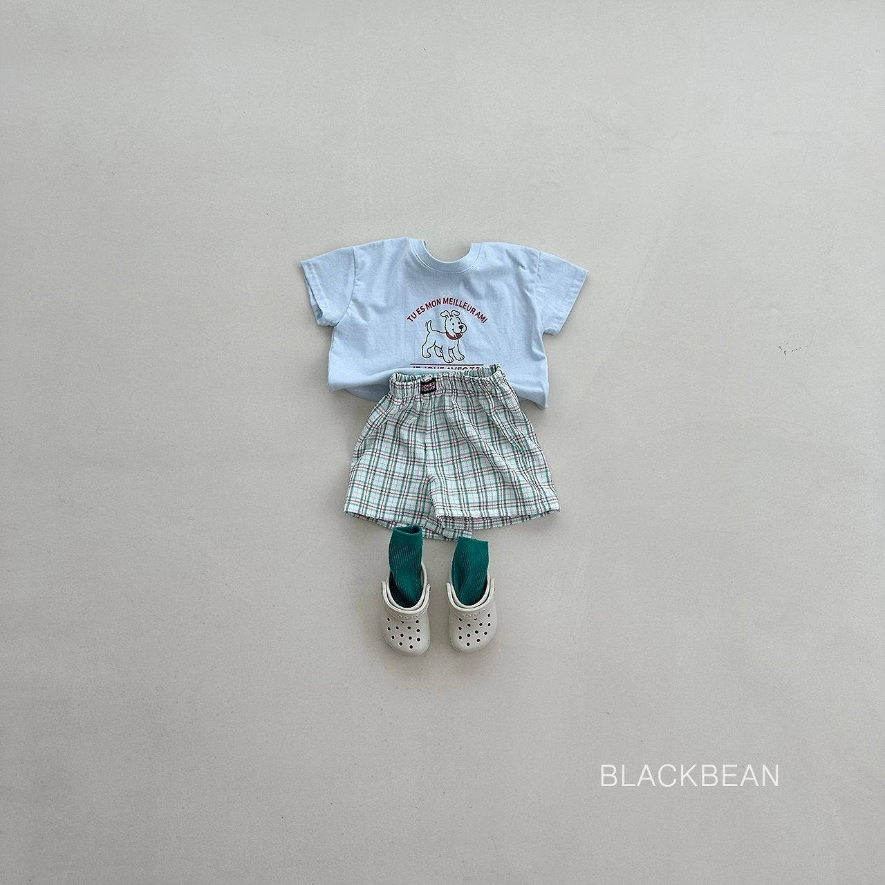［BLACK BEAN］Puppy tee (kids)