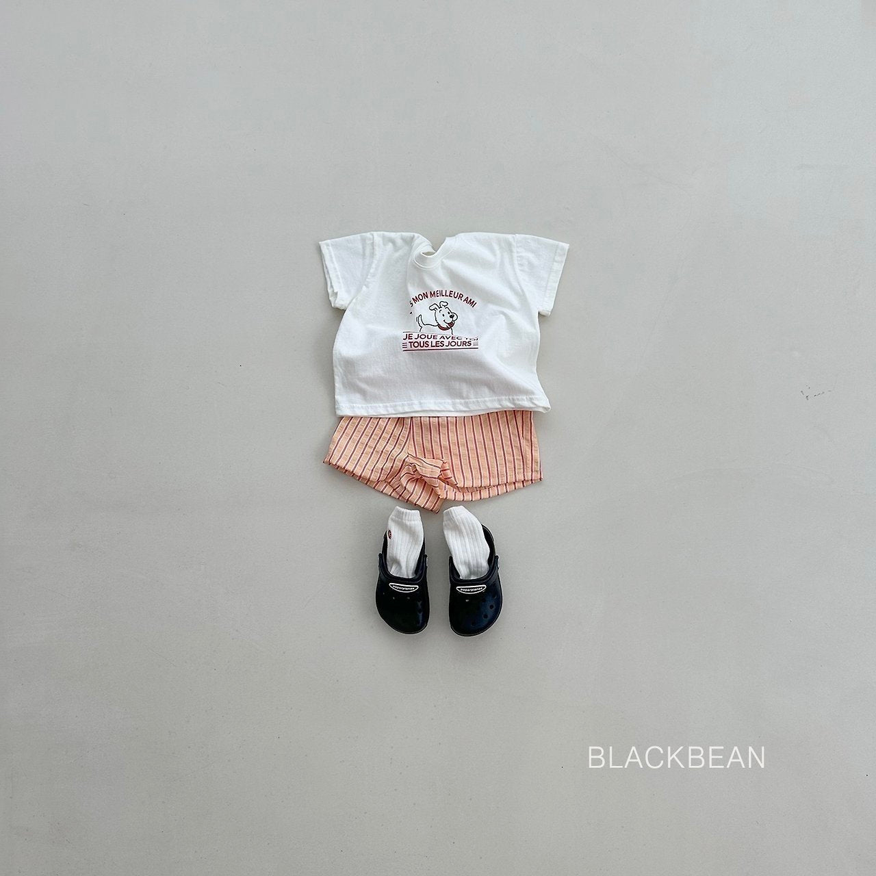 ［BLACK BEAN］Puppy tee (kids)