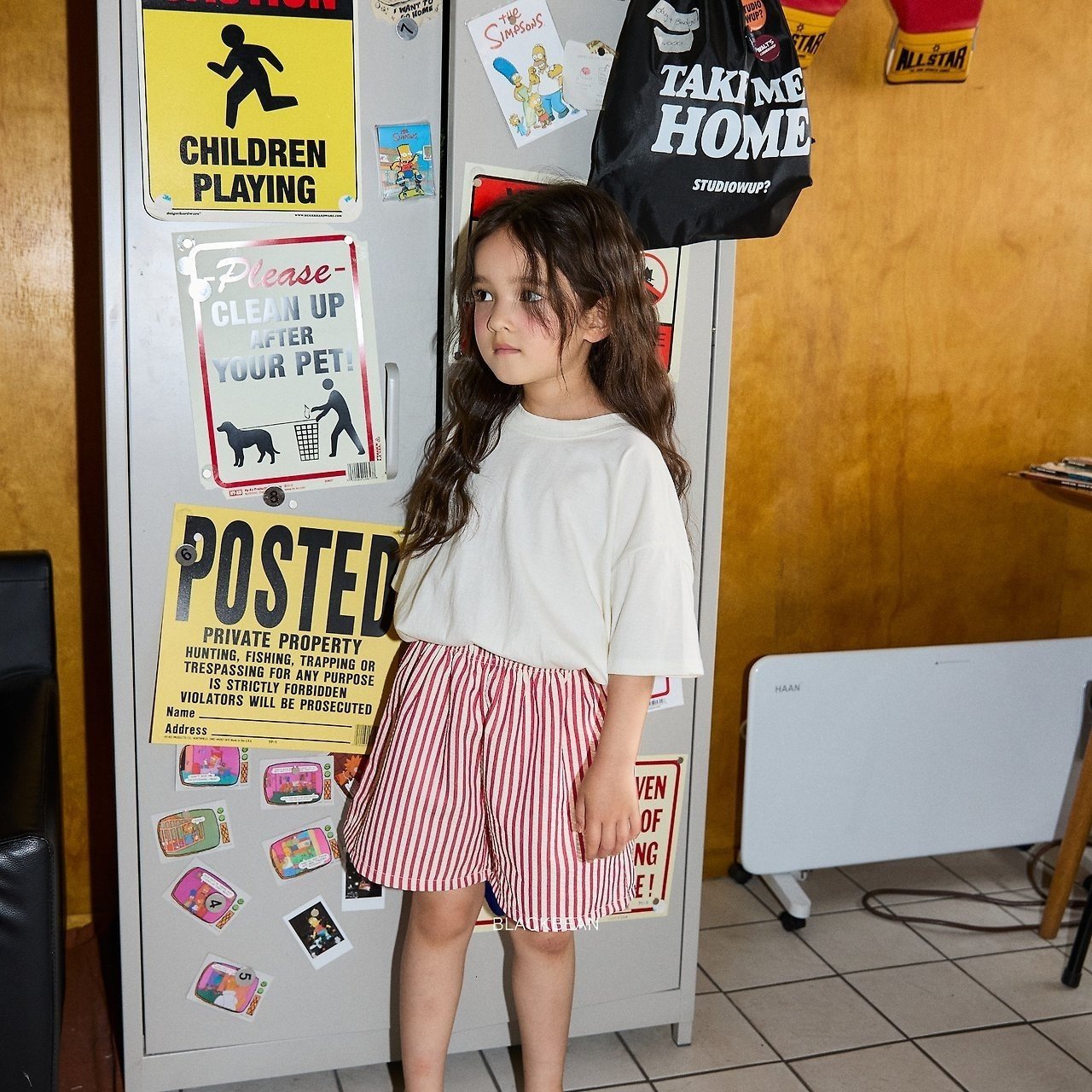 ［BLACK BEAN］Your stripe set up (kids)