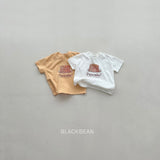 ［BLACK BEAN］Pancake tee (kids)