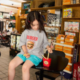 ［BLACK BEAN］Burger tee (kids)