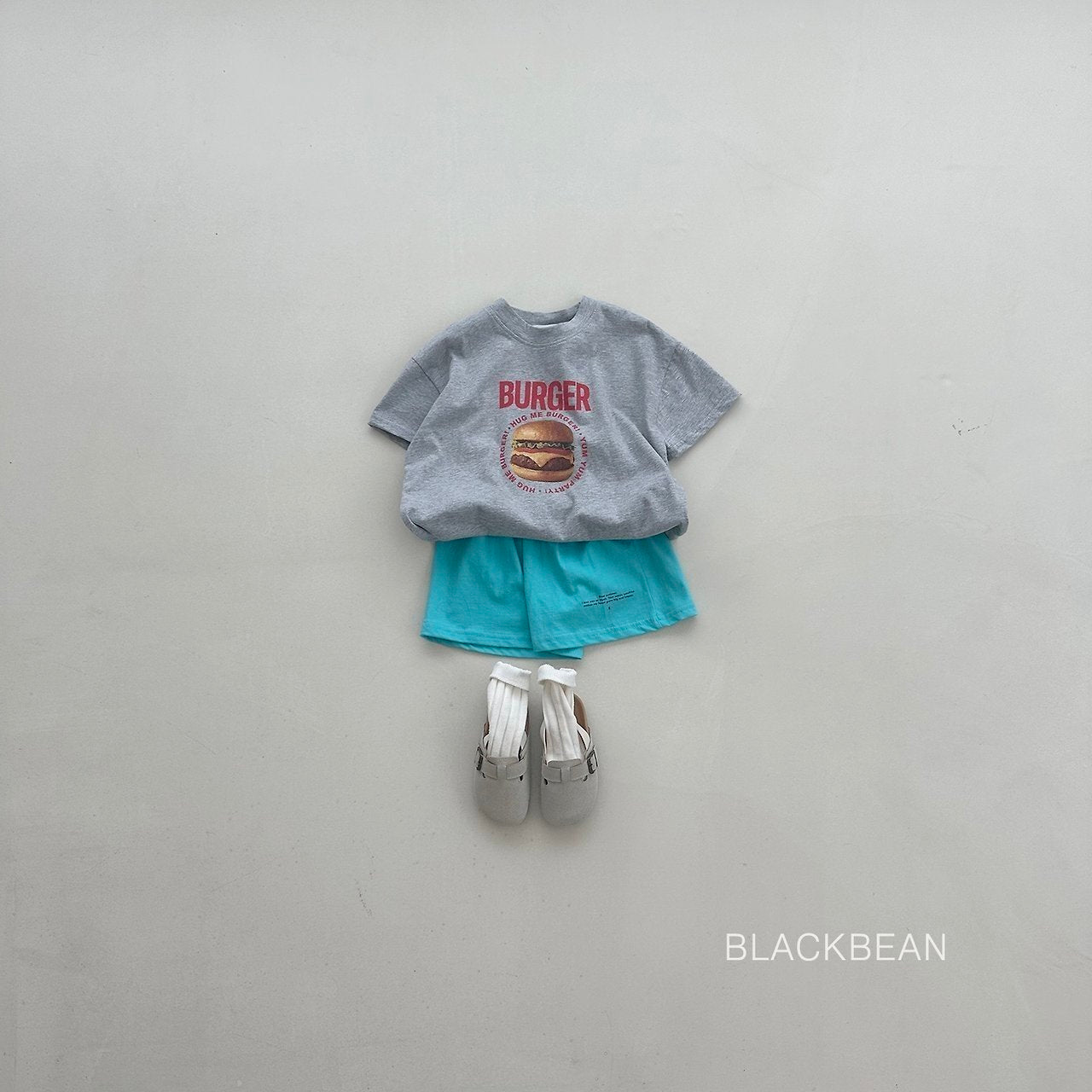［BLACK BEAN］Burger tee (kids)