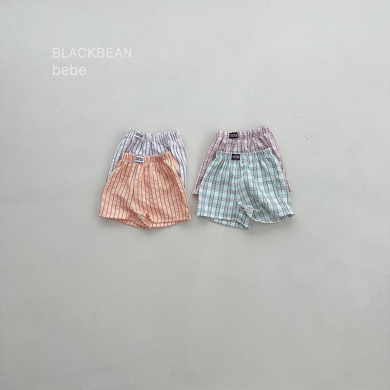 ［BLACK BEAN］Cozy short pants (baby)
