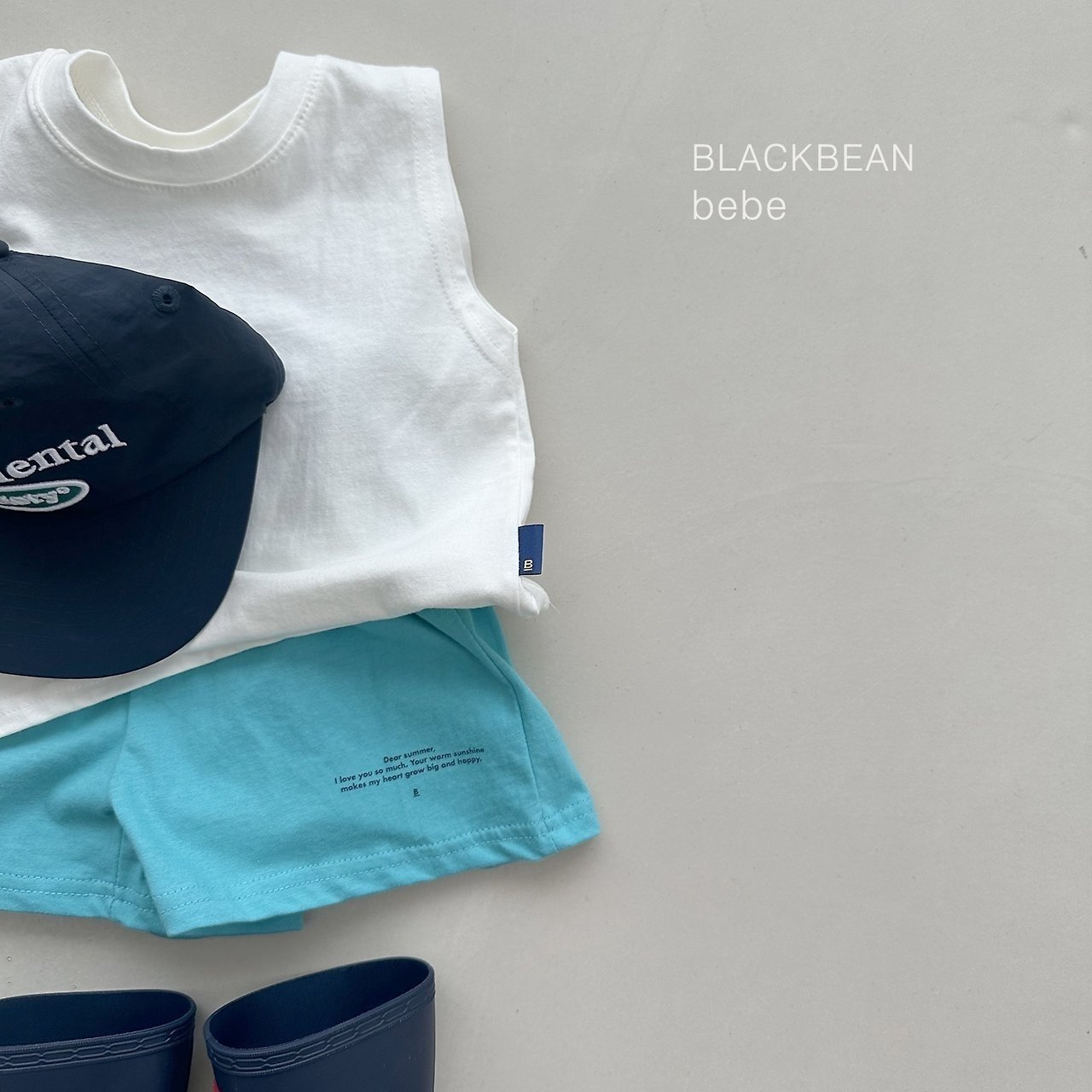 ［BLACK BEAN］Rare sleeveless tops (baby)