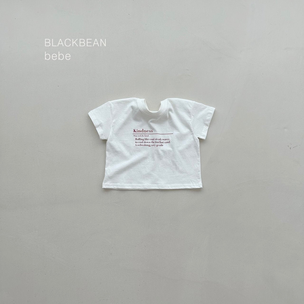 ［BLACK BEAN］Normal tee (baby)