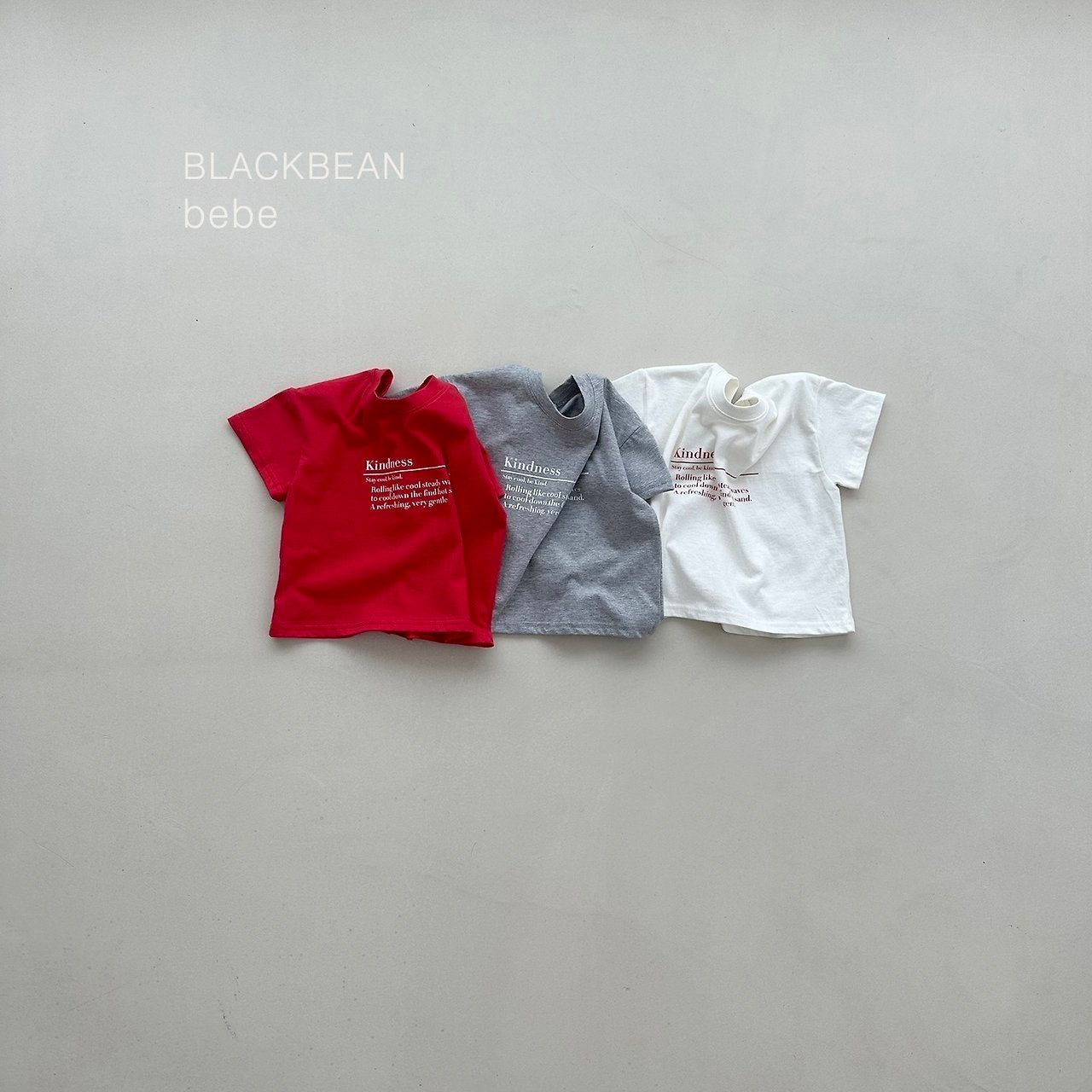 ［BLACK BEAN］Normal tee (baby)