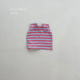 ［BLACK BEAN］Sunday stripe sleveeless tops (baby)
