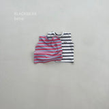 ［BLACK BEAN］Sunday stripe sleveeless tops (baby)
