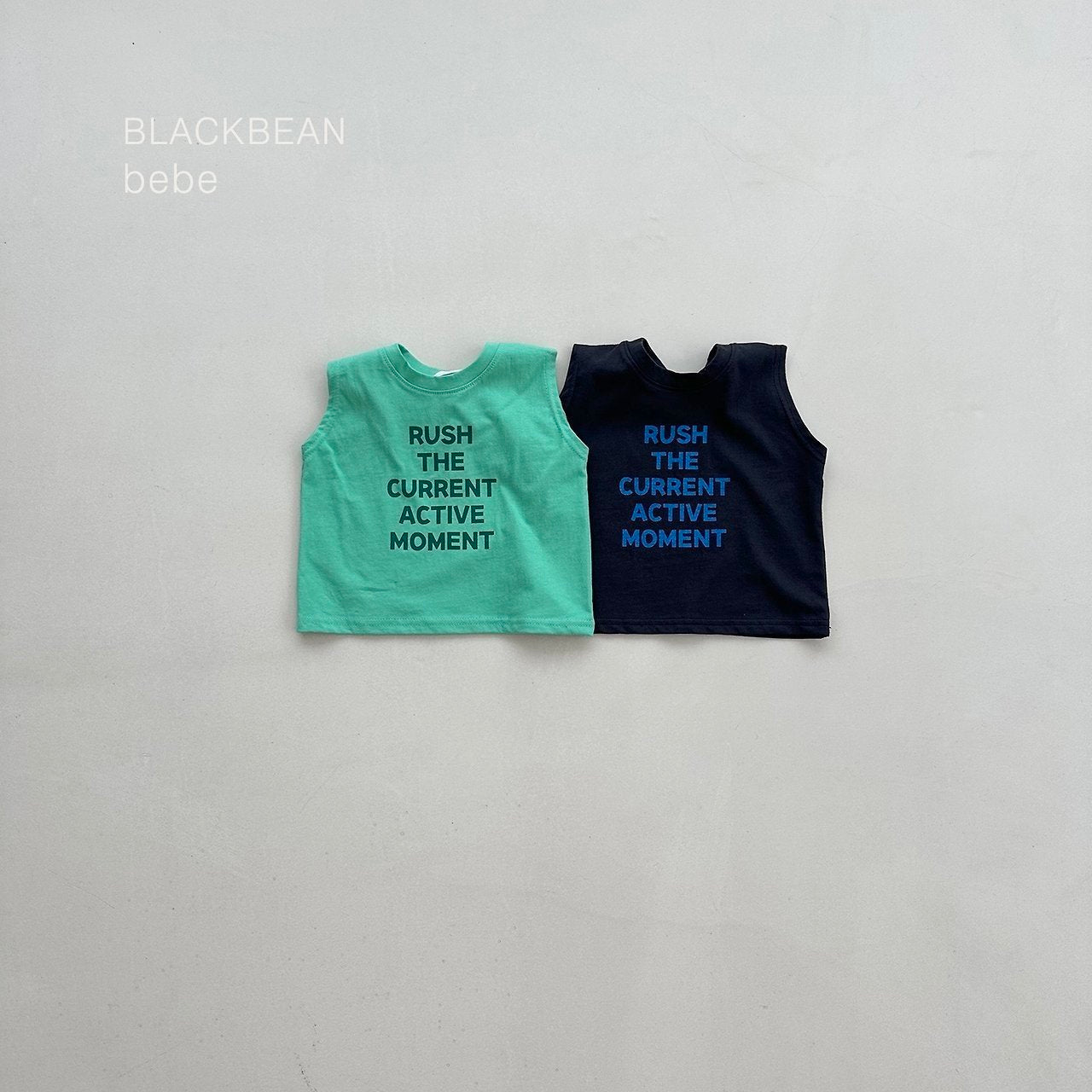 ［BLACK BEAN］Rush sleeveless tops (baby)