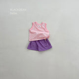 ［BLACK BEAN］Bonbon stripe tank (baby)