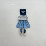 ［BLACK BEAN］Bonbon stripe tank (baby)