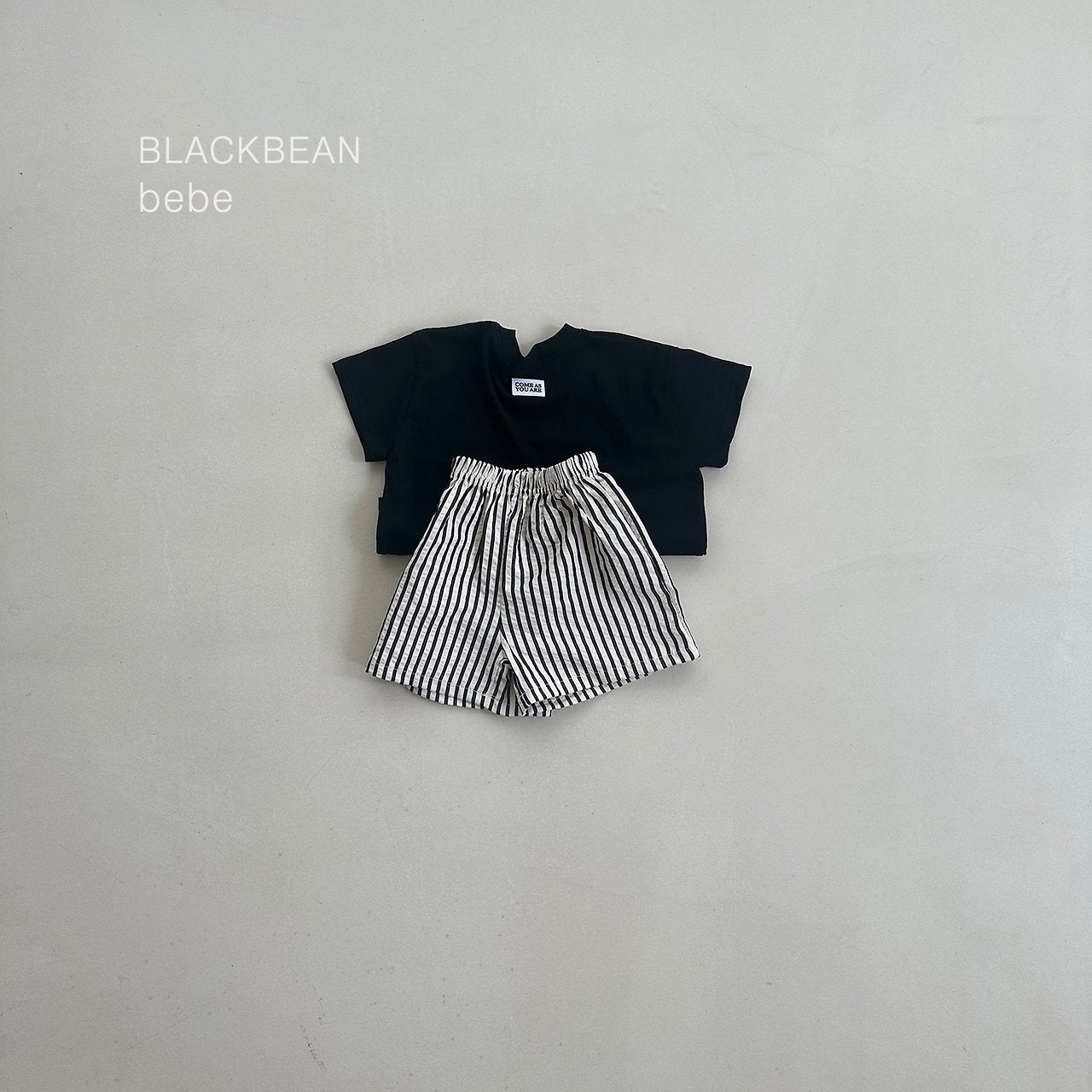 ［BLACK BEAN］Your stripe set up (baby)