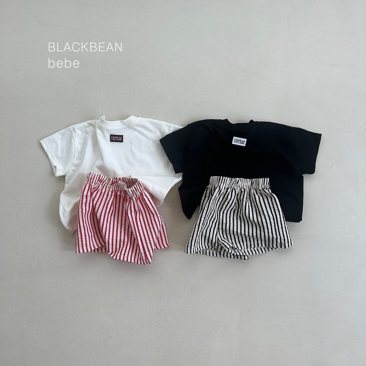 ［BLACK BEAN］Your stripe set up (baby)