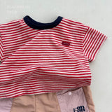 ［BLACK BEAN］Peanut stripe tee (baby)