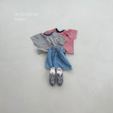 ［BLACK BEAN］Peanut stripe tee (baby)
