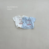 ［BLACK BEAN］Puppy tee (baby)