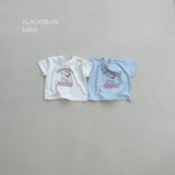 ［BLACK BEAN］Puppy tee (baby)