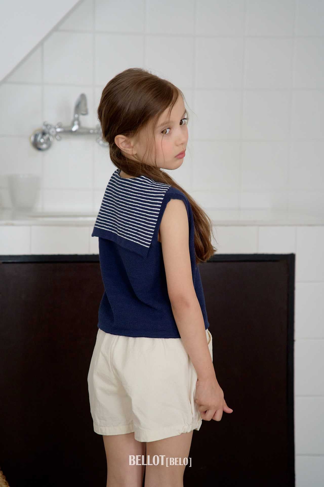 ［BELLOT］Marine sleeveless tops (kids)