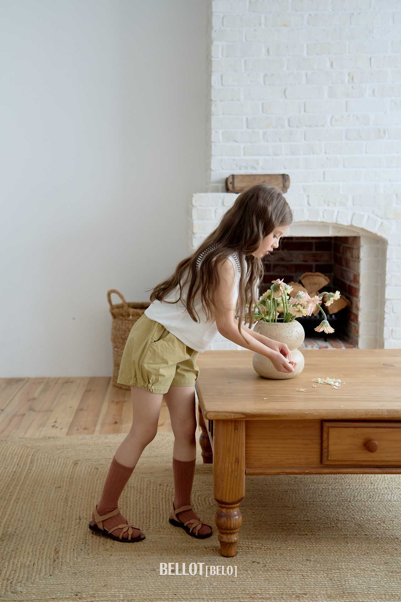 ［BELLOT］Marine sleeveless tops (kids)