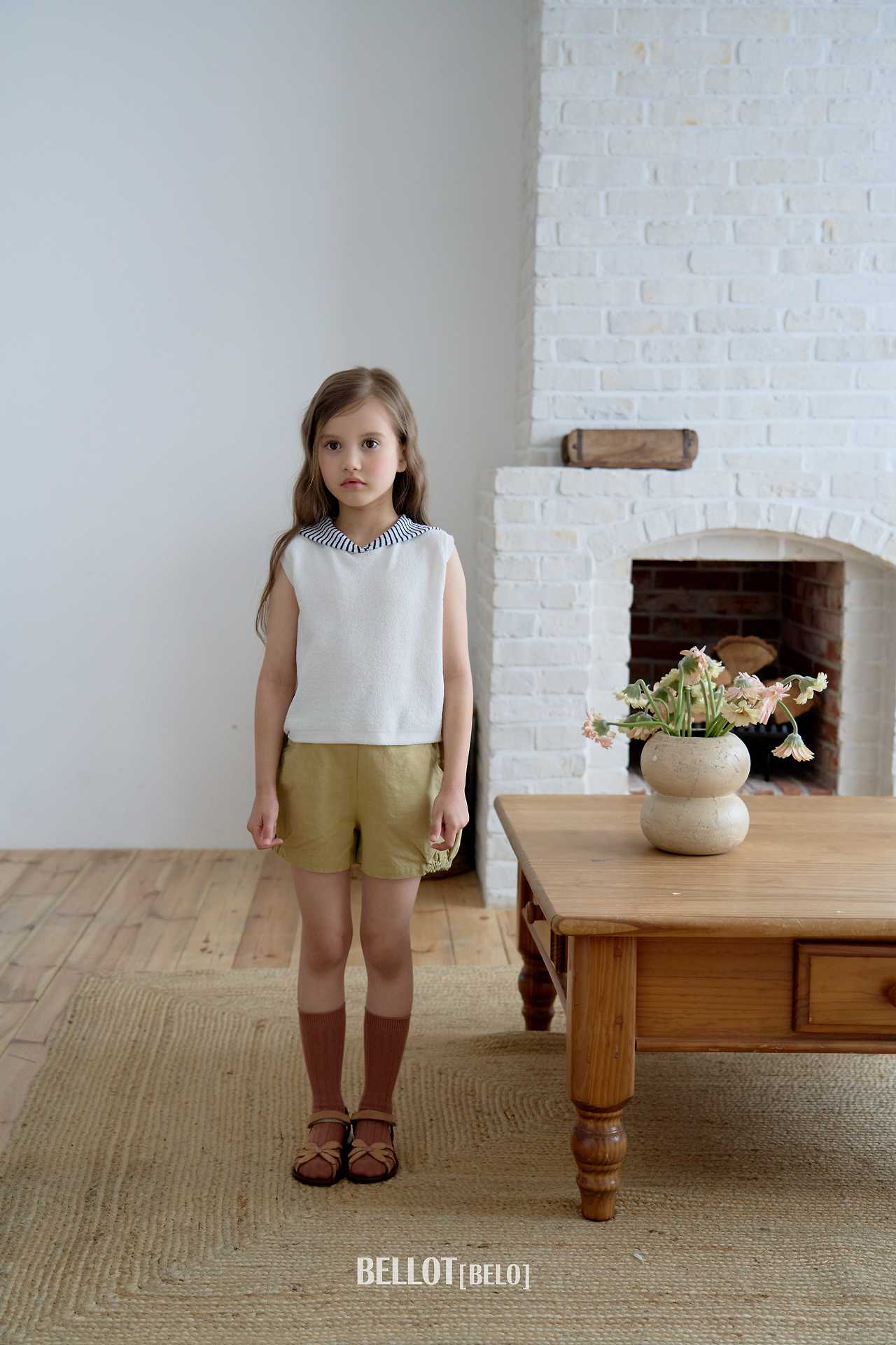 ［BELLOT］Marine sleeveless tops (kids)
