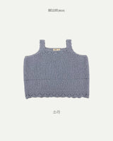 ［BELLOT］Lala summer knit tops (kids)