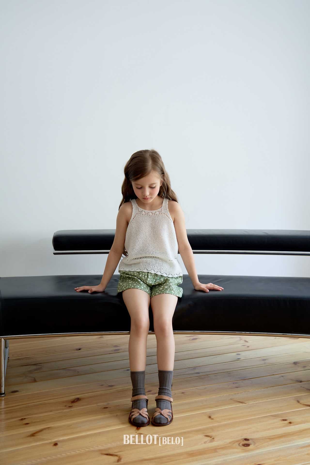 ［BELLOT］Lala summer knit tops (kids)