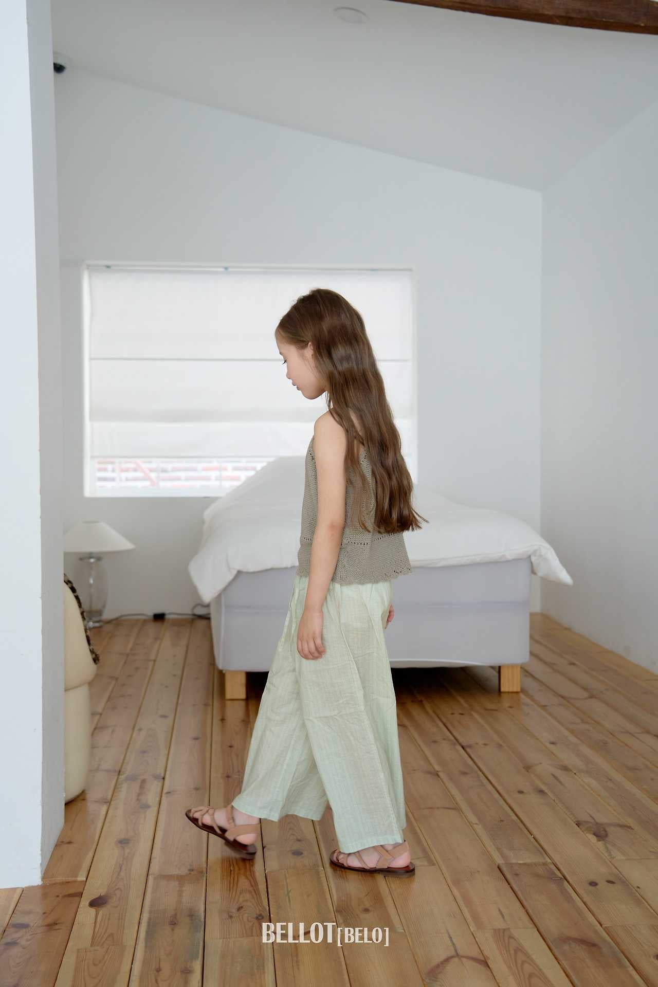 ［BELLOT］Lala summer knit tops (kids)